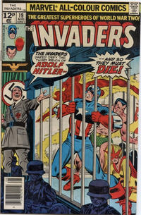 Cover for The Invaders (Marvel, 1975 series) #19 [British]