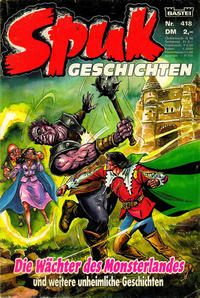 Cover Thumbnail for Spuk Geschichten (Bastei Verlag, 1978 series) #418