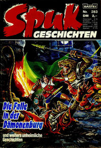 Cover Thumbnail for Spuk Geschichten (Bastei Verlag, 1978 series) #283