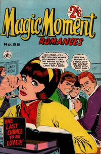 Cover Thumbnail for Magic Moment Romances (K. G. Murray, 1958 series) #58