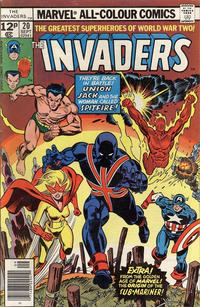 Cover for The Invaders (Marvel, 1975 series) #20 [British]