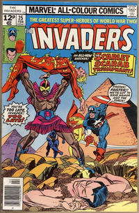 Cover for The Invaders (Marvel, 1975 series) #25 [British]