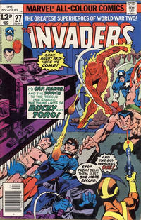 Cover for The Invaders (Marvel, 1975 series) #27 [British]