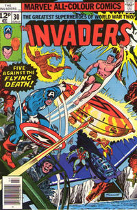 Cover Thumbnail for The Invaders (Marvel, 1975 series) #30 [British]