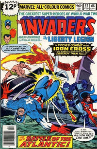 Cover for The Invaders (Marvel, 1975 series) #37 [British]