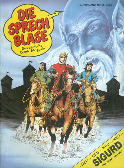 Cover for Die Sprechblase (Norbert Hethke Verlag, 1978 series) #66