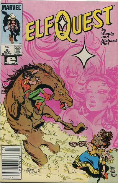 Cover for ElfQuest (Marvel, 1985 series) #8 [Canadian]