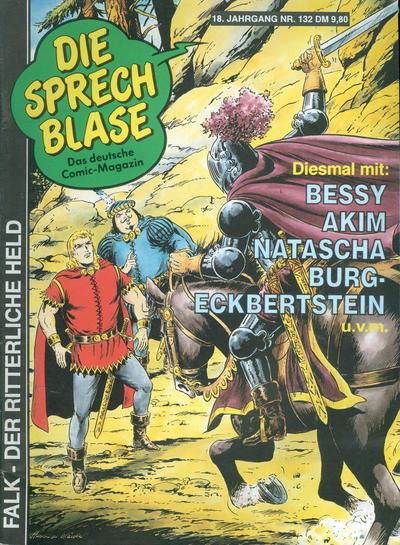 Cover for Die Sprechblase (Norbert Hethke Verlag, 1978 series) #132