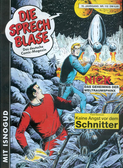 Cover for Die Sprechblase (Norbert Hethke Verlag, 1978 series) #112