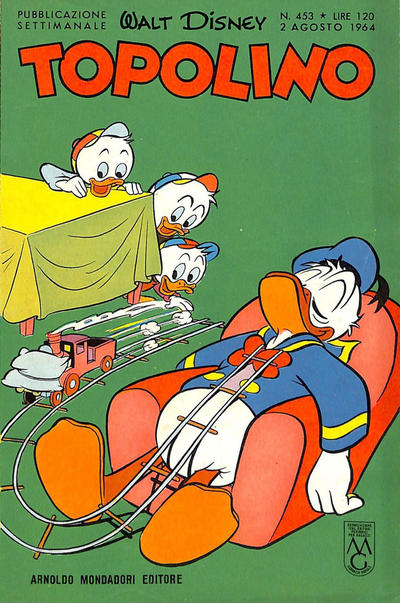Cover for Topolino (Mondadori, 1949 series) #453