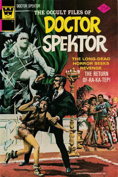 Cover for The Occult Files of Dr. Spektor (Western, 1973 series) #10 [Whitman]