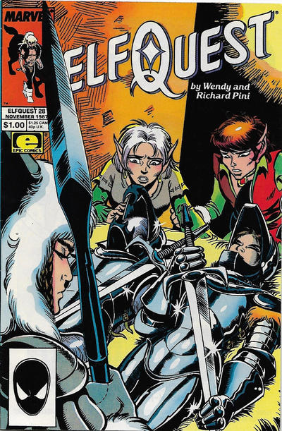 Cover for ElfQuest (Marvel, 1985 series) #28 [Direct]