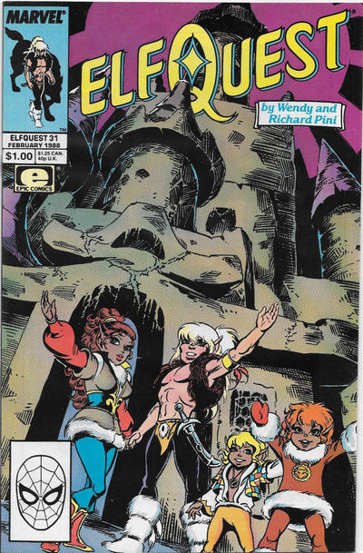 Cover for ElfQuest (Marvel, 1985 series) #31 [Direct]