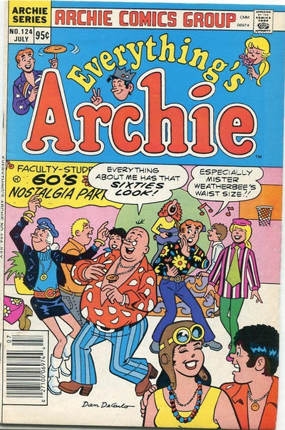 Cover for Everything's Archie (Archie, 1969 series) #124 [Canadian]