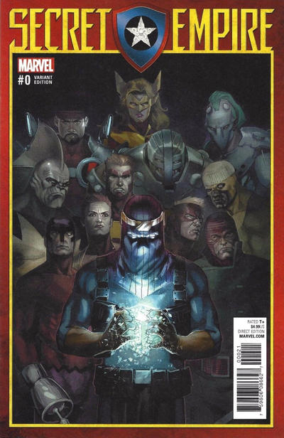 Cover for Secret Empire (Marvel, 2017 series) #0 [Rod Reis 'Villains']