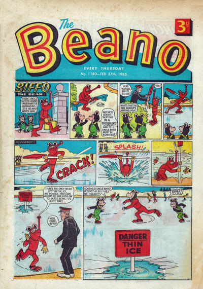 Cover for The Beano (D.C. Thomson, 1950 series) #1180