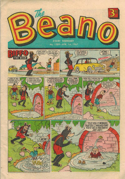 Cover for The Beano (D.C. Thomson, 1950 series) #1289