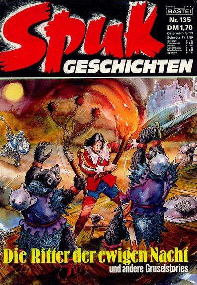Cover for Spuk Geschichten (Bastei Verlag, 1978 series) #135