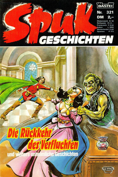Cover for Spuk Geschichten (Bastei Verlag, 1978 series) #321