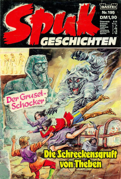 Cover for Spuk Geschichten (Bastei Verlag, 1978 series) #195