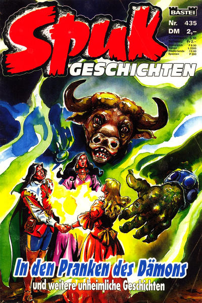 Cover for Spuk Geschichten (Bastei Verlag, 1978 series) #435