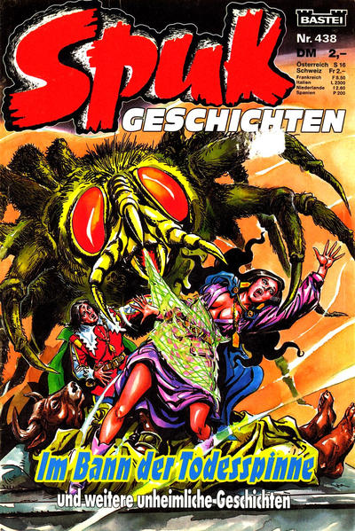 Cover for Spuk Geschichten (Bastei Verlag, 1978 series) #438