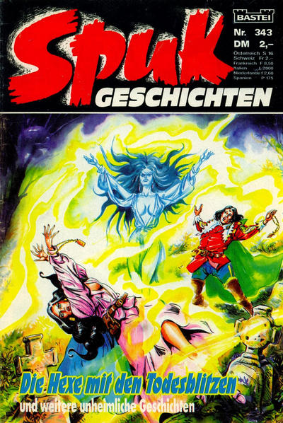 Cover for Spuk Geschichten (Bastei Verlag, 1978 series) #343