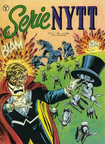 Cover for Serie-nytt [Serienytt] (Formatic, 1957 series) #12/1961