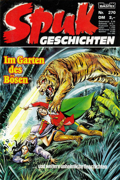 Cover for Spuk Geschichten (Bastei Verlag, 1978 series) #270