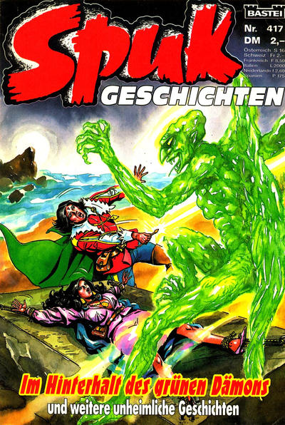 Cover for Spuk Geschichten (Bastei Verlag, 1978 series) #417