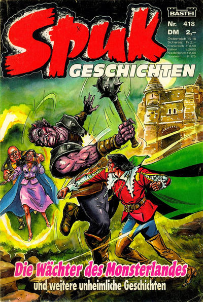 Cover for Spuk Geschichten (Bastei Verlag, 1978 series) #418