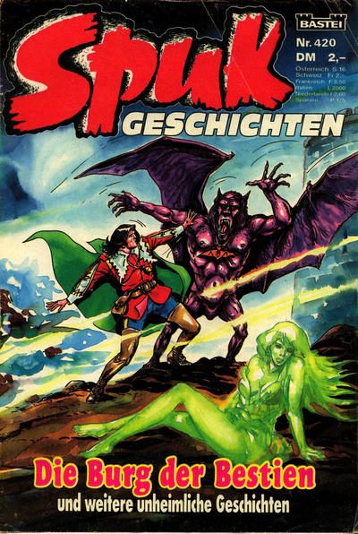 Cover for Spuk Geschichten (Bastei Verlag, 1978 series) #420