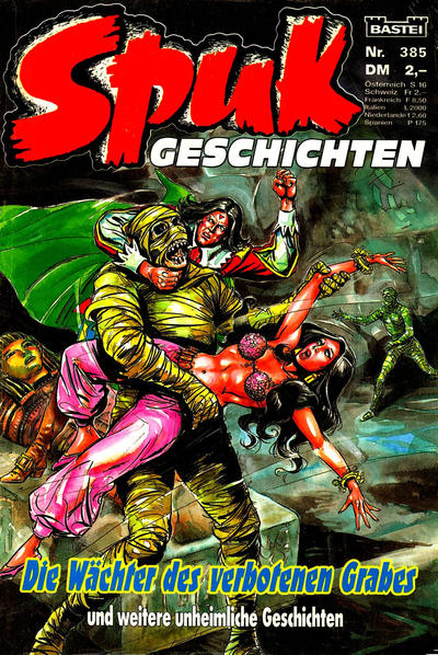 Cover for Spuk Geschichten (Bastei Verlag, 1978 series) #385