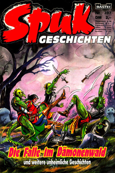 Cover for Spuk Geschichten (Bastei Verlag, 1978 series) #397