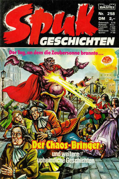 Cover for Spuk Geschichten (Bastei Verlag, 1978 series) #258