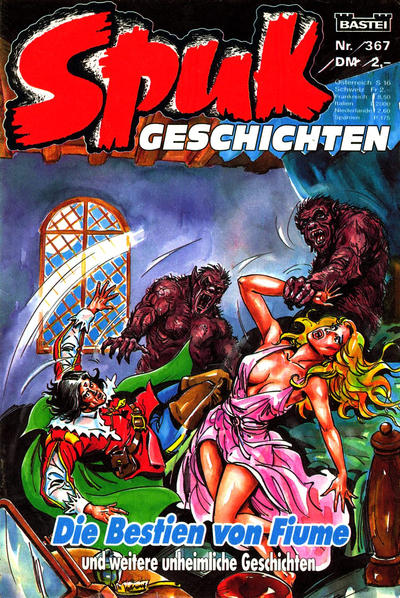 Cover for Spuk Geschichten (Bastei Verlag, 1978 series) #367