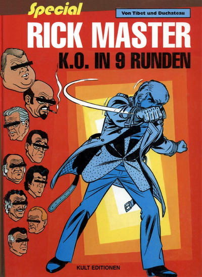 Cover for Rick Master (Kult Editionen, 1997 series) #31 - K.O. in 9 Runden