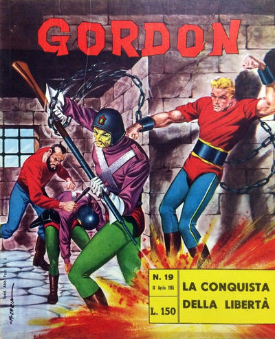 Cover for Gordon (Edizioni Fratelli Spada, 1964 series) #19