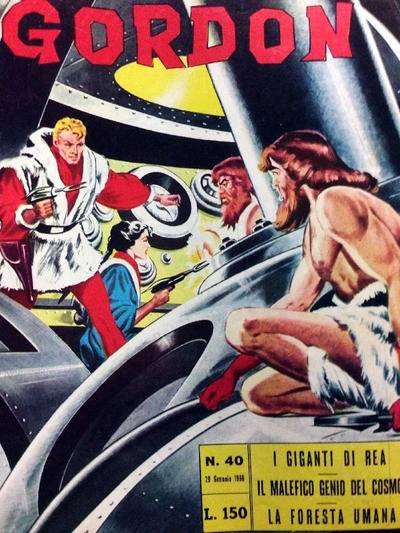 Cover for Gordon (Edizioni Fratelli Spada, 1964 series) #40