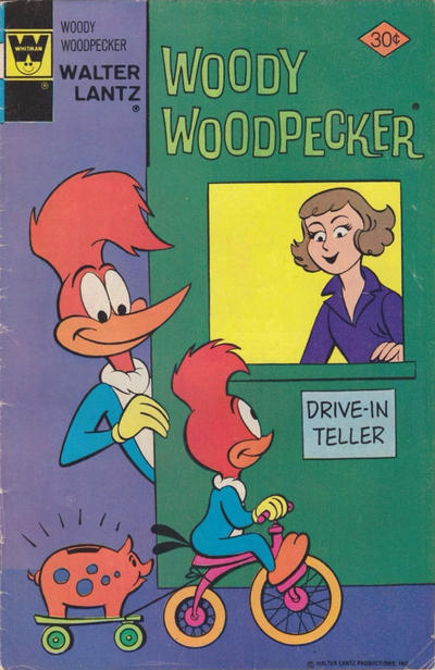 Cover for Walter Lantz Woody Woodpecker (Western, 1962 series) #154 [Whitman]