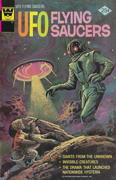 Cover for UFO Flying Saucers (Western, 1968 series) #5 [Whitman]