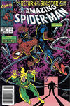 Cover for The Amazing Spider-Man (Marvel, 1963 series) #334 [Newsstand]