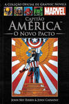 Cover for A Coleção Oficial de Graphic Novels Marvel (Salvat, 2013 series) #27 - Capitão América: O Novo Pacto
