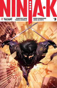 Cover Thumbnail for Ninja-K (Valiant Entertainment, 2017 series) #3 [Cover A - Trevor Hairsine]
