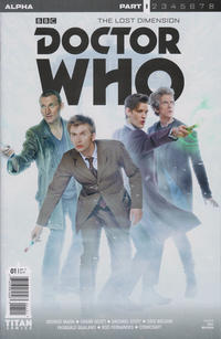 Cover Thumbnail for Doctor Who: The Lost Dimension Alpha (Titan, 2017 series) [Cover B]