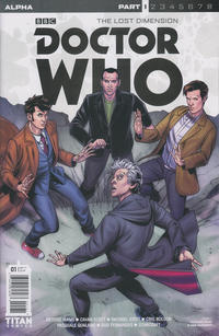 Cover Thumbnail for Doctor Who: The Lost Dimension Alpha (Titan, 2017 series) [Cover C]