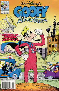 Cover Thumbnail for Goofy Adventures (Disney, 1990 series) #6 [Newsstand]