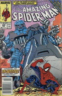Cover for The Amazing Spider-Man (Marvel, 1963 series) #329 [Newsstand]