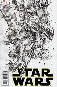 Cover Thumbnail for Star Wars (Marvel, 2015 series) #11 [Incentive Stuart Immonen Sketch Variant]