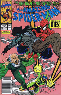 Cover Thumbnail for The Amazing Spider-Man (Marvel, 1963 series) #336 [Newsstand]